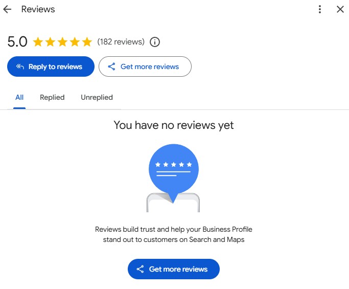 Google Bug Alert: "You Have No Reviews Yet" When Replying to Reviews