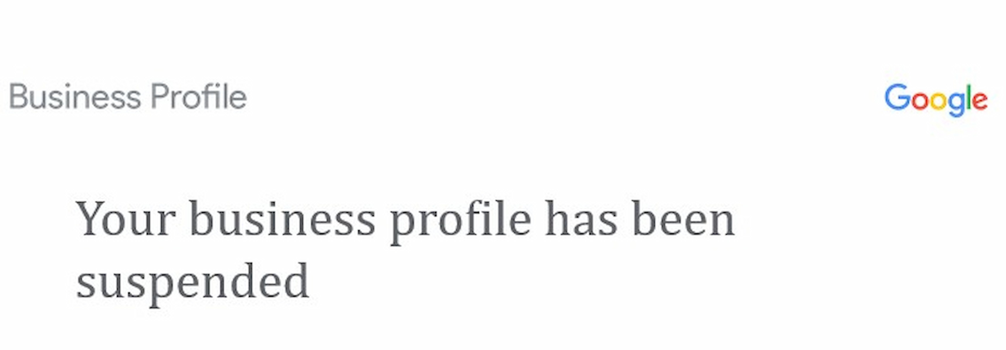 Google Business Profile Suspended in Philadelphia? Read This
