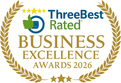 ThreeBest Rated - Business Excellence Awards 2026