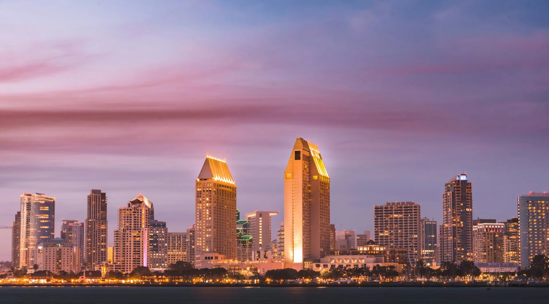 San Diego California Skyline