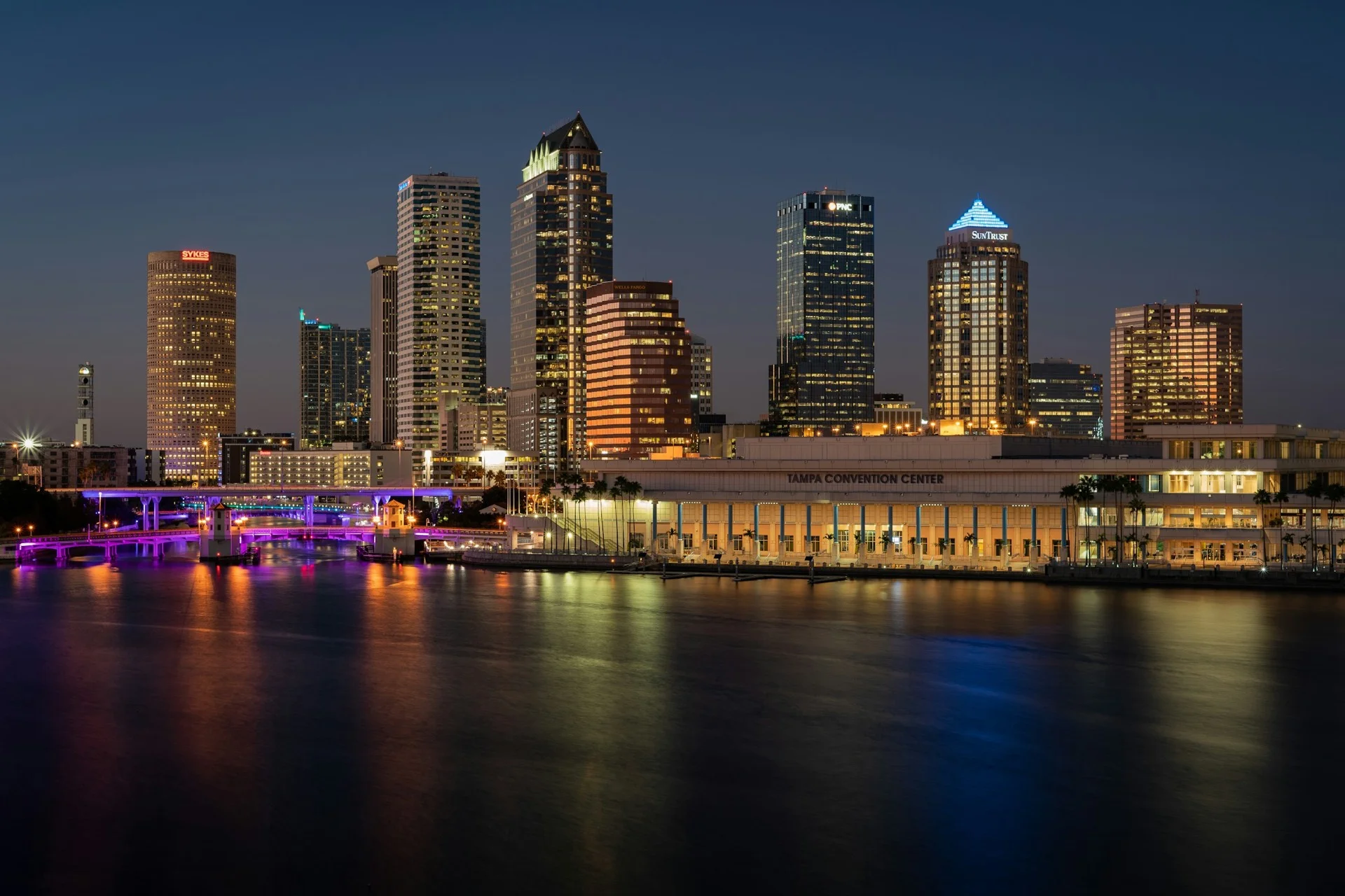 Tampa Bay Florida Skyline