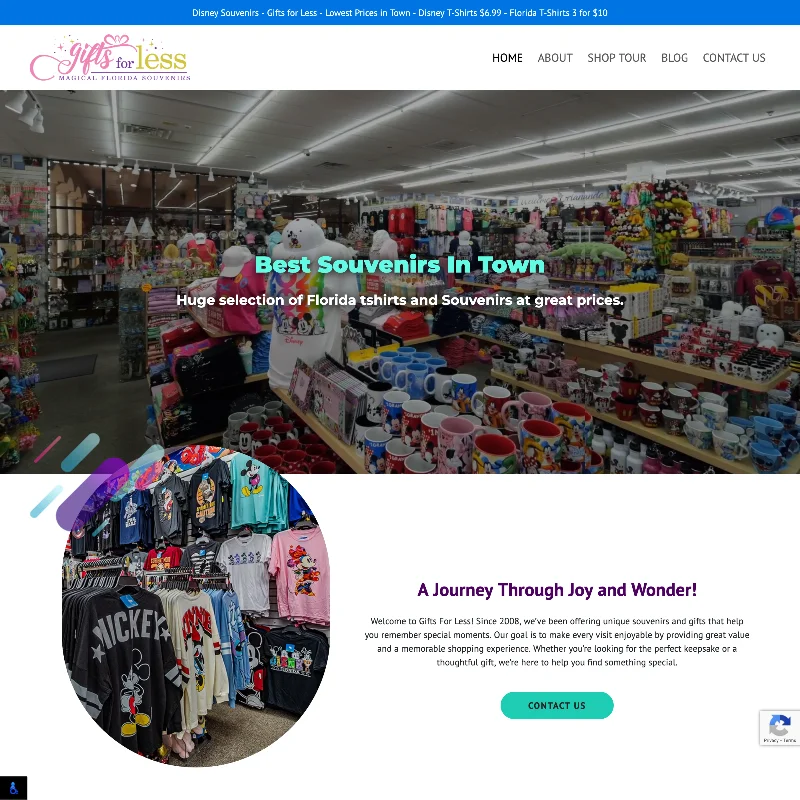 Website for Gift For Less