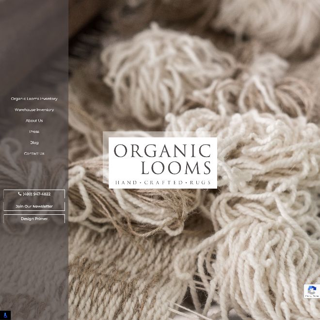 Organic Looms website